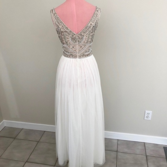 Anthropologie BHLDN White Sterling Dress NWOT - Picture 5 of 8